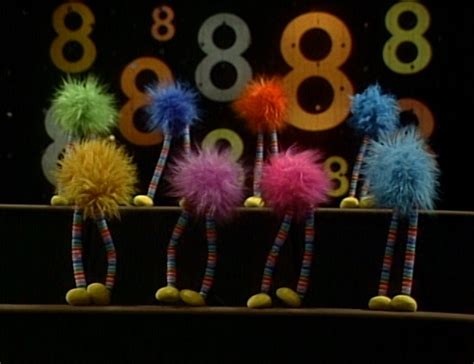 8 balls of fur sesame street|More.